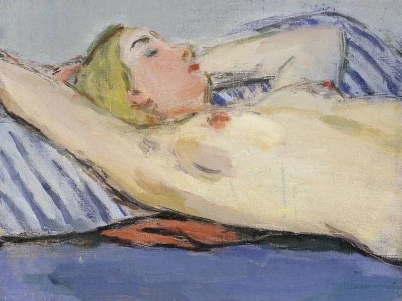 1902-Karl Pärsimägi - Nudo femminile reclinato